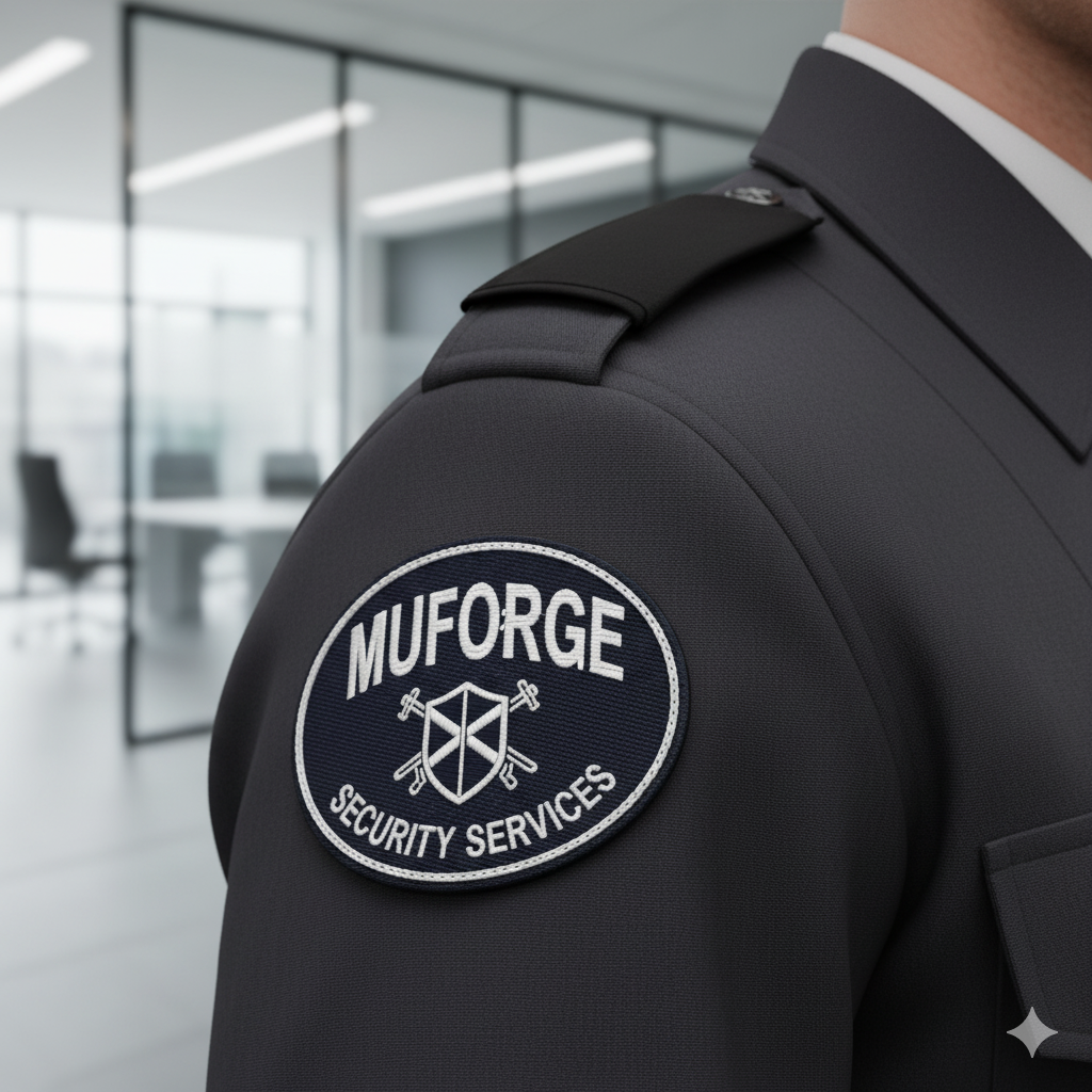 Metal badges patches