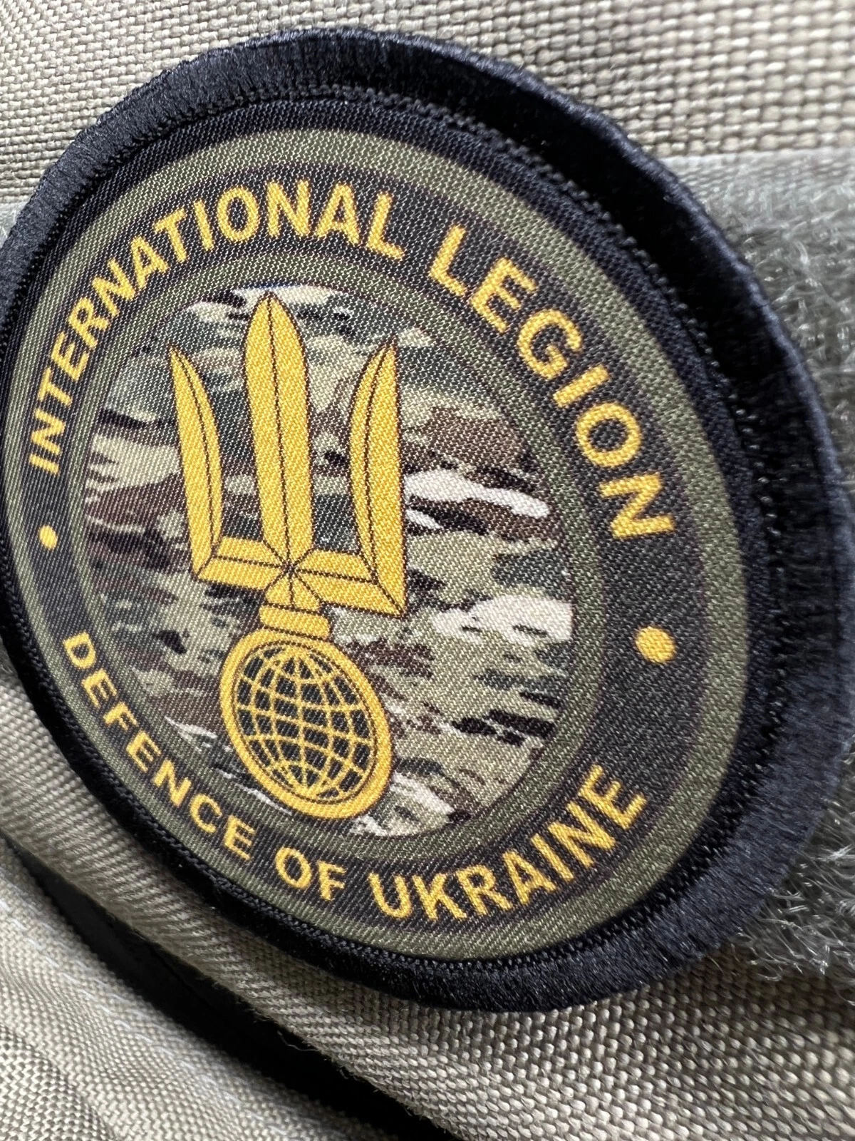  Subdued Multicam Ukrainian Army Morale Patch International Legion Defence Ukrain